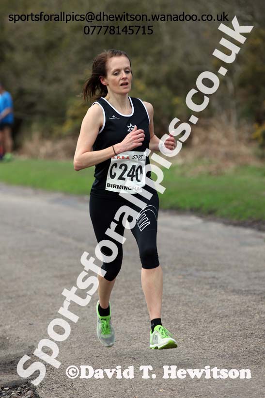 Senior womens English National 6 Stage Road Relay, 2016 English National 12 and 6 Stage Road Relays, Sutton Coldfield, Birmingham. Photo: David T. Hewitson/Sports for All Pics